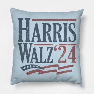 Vintage Harris Walz 24 Pillow