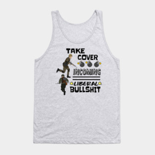 Anti Liberal Funny Sarcastic Political Humor Republican 2024 Tank Top