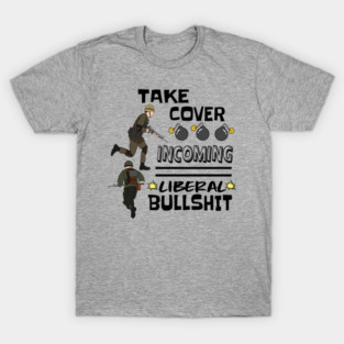 Anti Liberal Funny Sarcastic Political Humor Republican 2024 T-Shirt