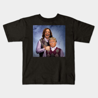 Kamala N Trump - Step brothers style Kids T-Shirt