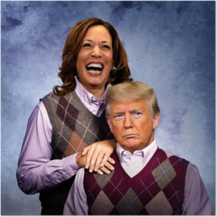 Kamala N Trump - Step brothers style Posters and Art