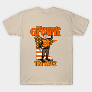Tim Walz Minnesota Grown T-Shirt