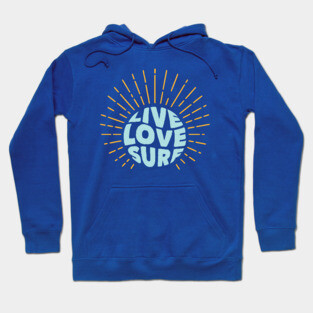 Live Love Surf Hoodie