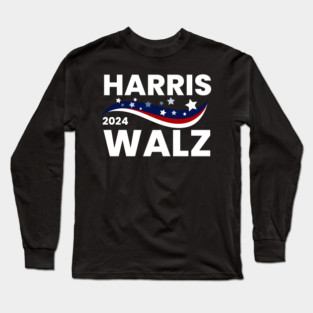 Harris-Walz-2024 Long Sleeve T-Shirt