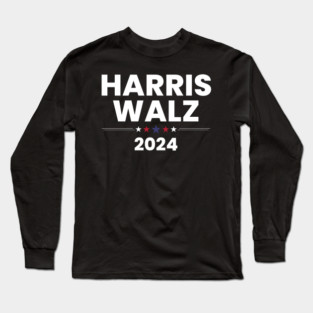 Harris-Walz-2024 Long Sleeve T-Shirt