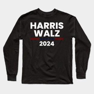 Harris-Walz-2024 Long Sleeve T-Shirt