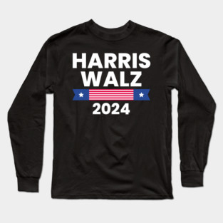 Harris-Walz-2024 Long Sleeve T-Shirt