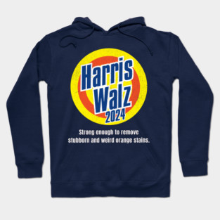 Funny Harris Walz 2024 Remove Orange Stains Hoodie
