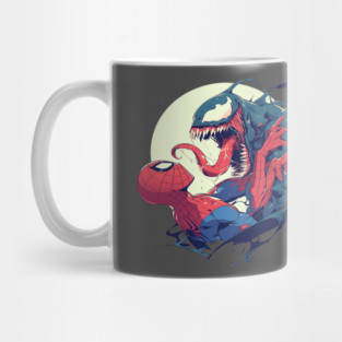 venom vs spiderman Mug