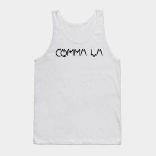 Comma-La Tank Top