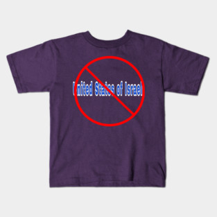 🚫 United States of Israel - Front Kids T-Shirt