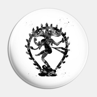 Shiva, the lord of dance Pin