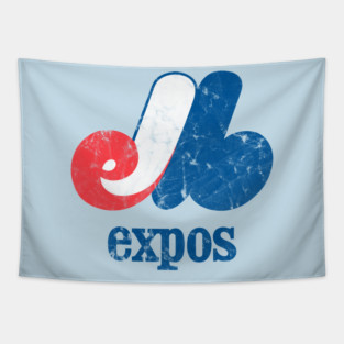 Montreal Expos Baseball Tapestry