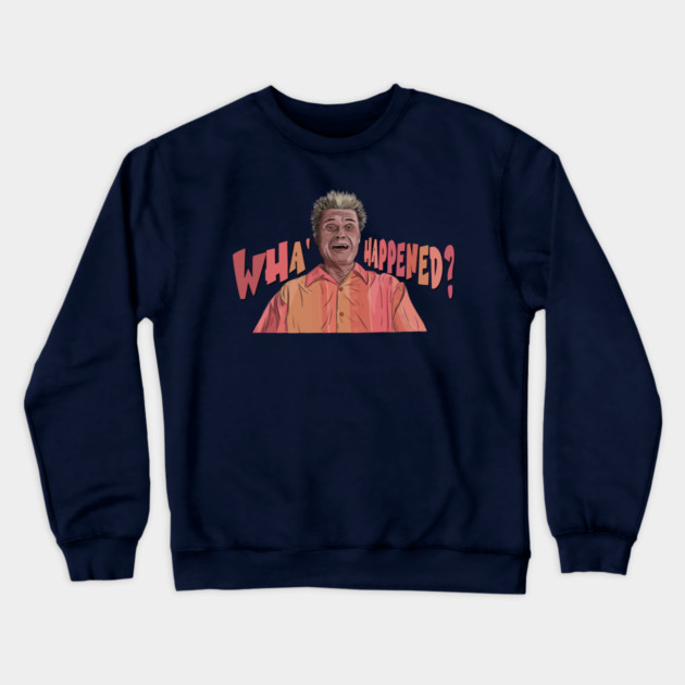 A Mighty Wha' Happened Crewneck Sweatshirt by 51Deesigns
