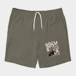 Funny Cats BDSM Slang Gift For Cat Lovers Shorts