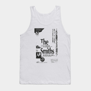 The Smiths Japanese Poster Vintage Tank Top