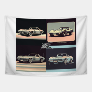 corvette c3 Tapestry