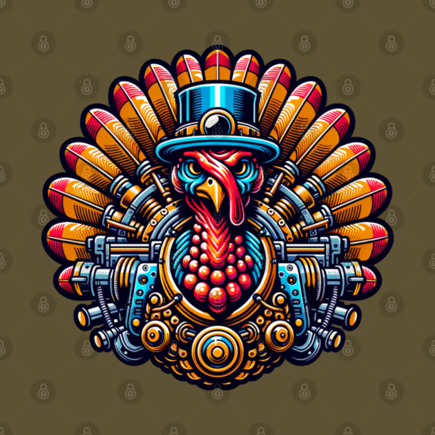 Steampunk Thanksgiving Turkey by HolidayBug