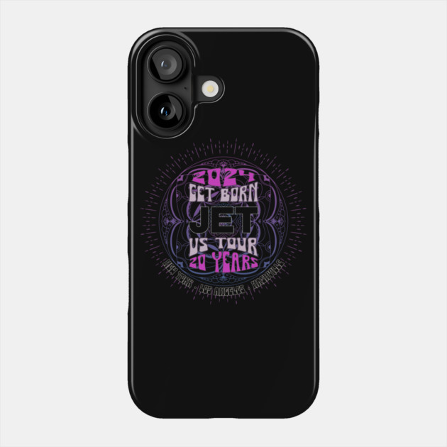 Jet Band Phone Case by Timeless Chaos