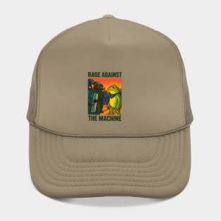 Rage Against The Machine Portland Resist Frog Protest Hat