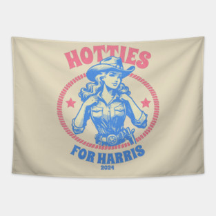 Hotties for Harris  2024 Tapestry