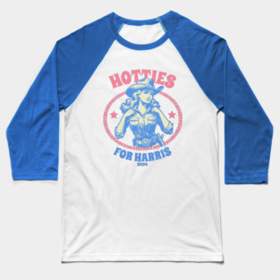 Hotties for Harris  2024 Baseball T-Shirt