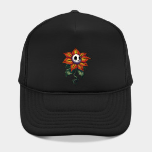 Spooky Christmas Poinsettia Hat