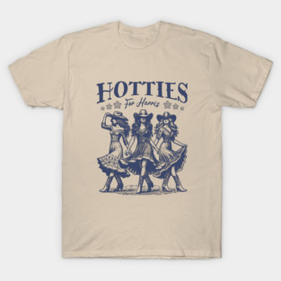 Hotties for Harris retro T-Shirt