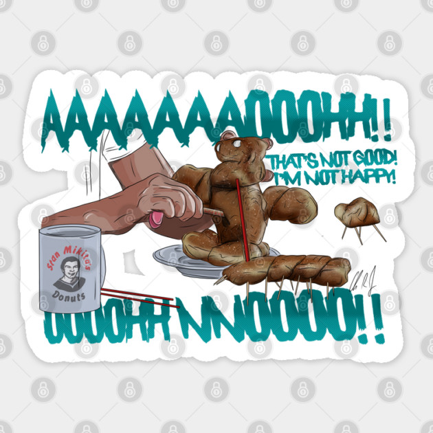 Wayne's World: Donut Man Sticker by 51Deesigns