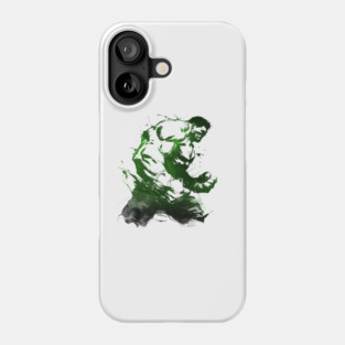 GREEN INK HULK Phone Case