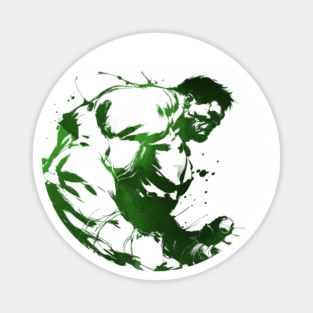 GREEN INK HULK Magnet