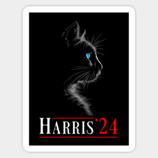 Kamala Cat Sticker