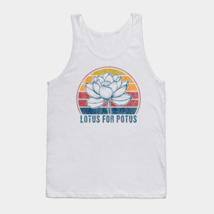 Lotus For Potus Kamala Harris 2024 vintage Tank Top