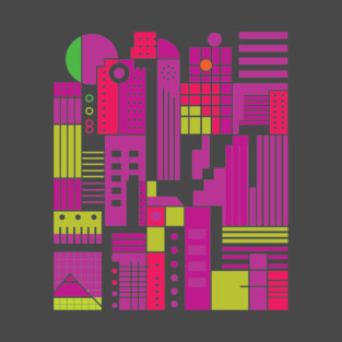 Neon city T-Shirt