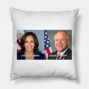 harris walz Pillow