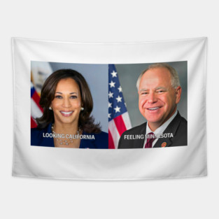 harris walz Tapestry