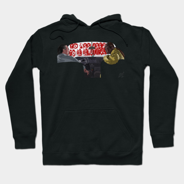 Jackie Brown: Yo Ass Used To Be Beautiful Hoodie by 51Deesigns