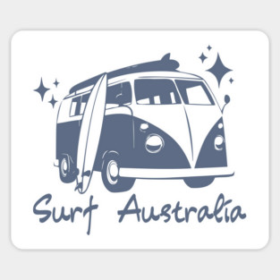 Surf Australia Magnet