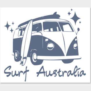 Surf Australia Posters and Art