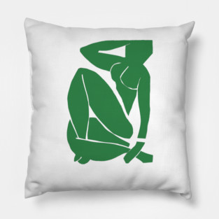 green nude Pillow