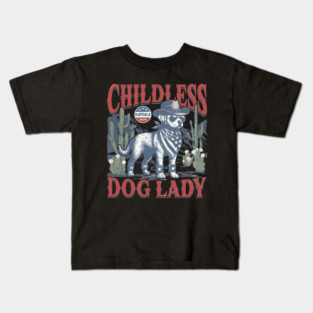 This Childless Dog Lady is Voting Kamala Kids T-Shirt
