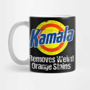 Kamala 2024 Harris  Kamala Removes Weird Orange Stains Mug