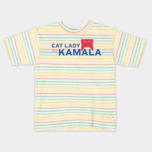Cat Lady for Kamala Kids T-Shirt