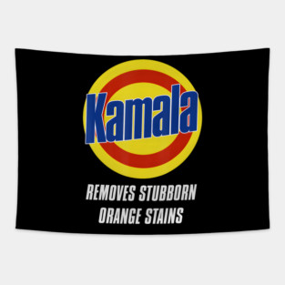 Kamala Removes Stubborn Orange Stains Tapestry