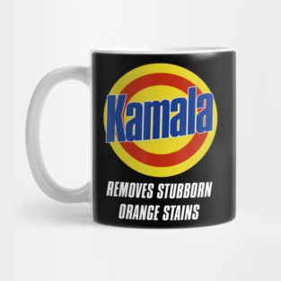 Kamala Removes Stubborn Orange Stains Mug