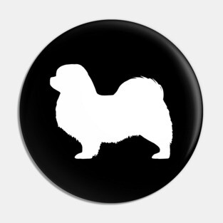 Tibetan Spaniel Silhouette Pin