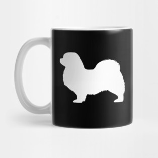 Tibetan Spaniel Silhouette Mug