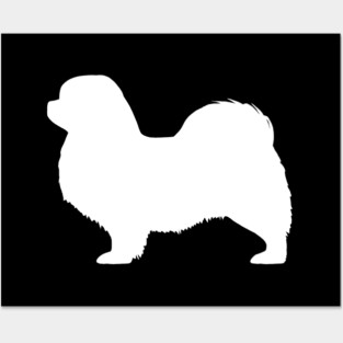 Tibetan Spaniel Silhouette Posters and Art