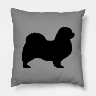 Tibetan Spaniel Silhouette Pillow