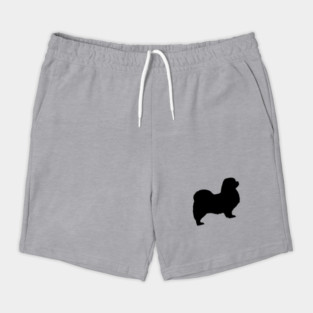 Tibetan Spaniel Silhouette Shorts